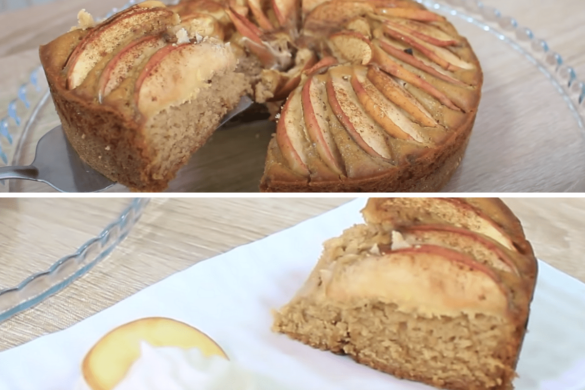 Bolo de Maçã Fofinho