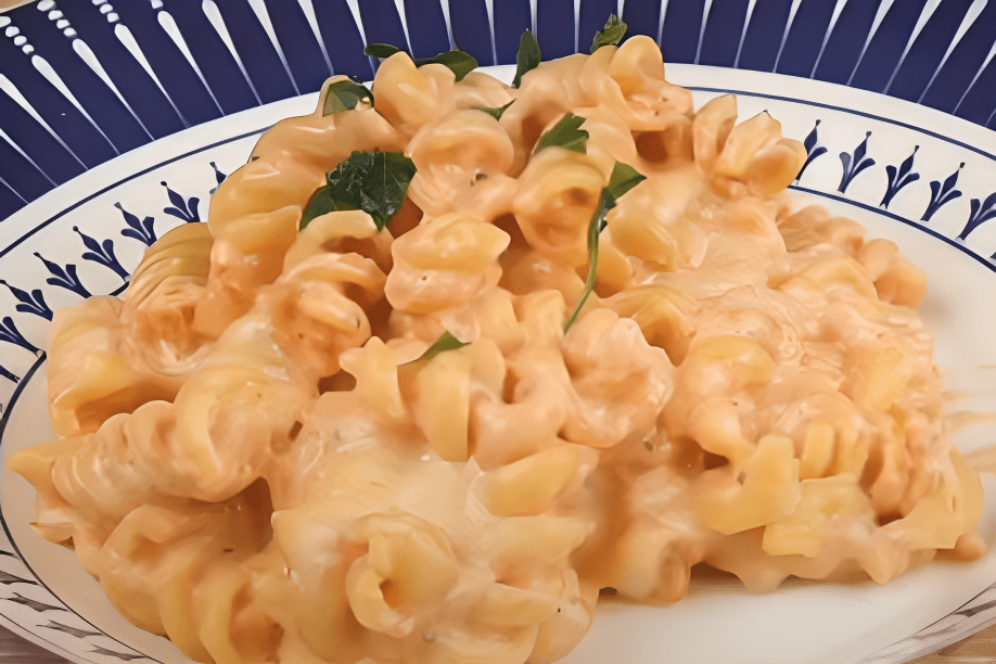 macarrão na panela de pressão